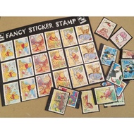 Large Stamp Sticker | Fancy Sticker Stamp | 90s Collection