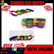 GANTUNGAN COLORFUL CNC RACING MOTORCYCLE EXHAUST HANGING CLAMP AVAILABLE SIZE 2.5 INCH 3 INCH 3.5 IN