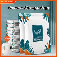 Salvo Vacuum Storage Bags Travel Storage Clothes & Quilt Sealer Bag Resealable Compressed 真空袋