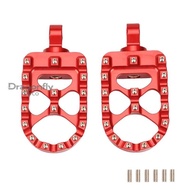 ที่วางเท้าไขมันกว้างสําหรับรถจักรยานยนต์ CNC 360 ° หมุดเท้าหมุน Bobber Chopper สําหรับ Harley Dyna