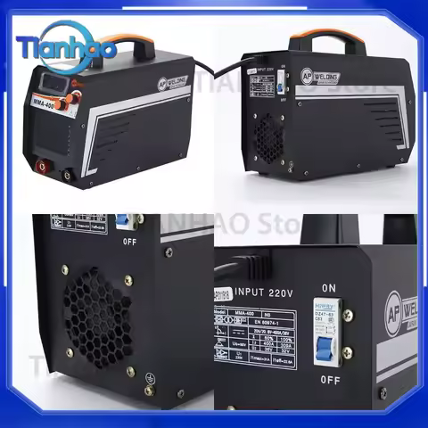 For MMA-400 IGBT Inverter DC Welder Portable 220V Welding Machine for Household Use