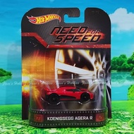 HOT WHEELS RETRO NEED FOR SPEED KOENIGSEGG AGERA R