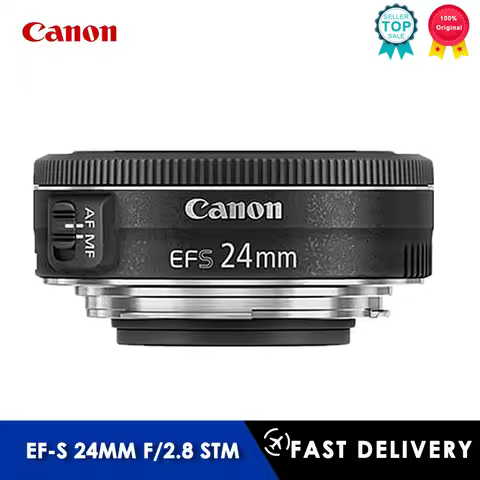 Canon 24/2.8 STM Lens Canon EF-S 24mm f/2.8 STM Lens for Canon 100D 200D 650D 700D 750D 760D 800D 60