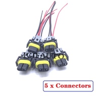 5 X Connector Wiring Harness Plug of VSS Vehicle Speed Sensor for GM TPI TBI 700R4 T5 4L60E OE# PT22