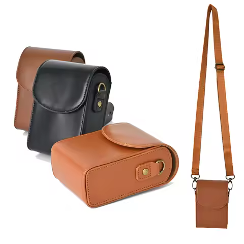 New Vintage PU Leather Camera Case For Sony FUJI Fujifilm XF1 XQ1 XQ2 F1000EXR F900 F850 F800 F770 C