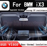 BMW iX3 sun visor Front Windshield Sunshade UV protection Car Window Sunshade Cover sunshade umbrell