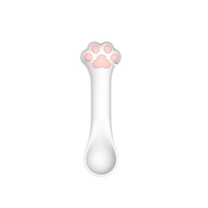 Cat food scoop silicone soup scoop cat 🐾 paw design