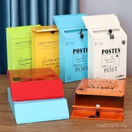 Lock Creative Outdoor Wall Hanging Wall Hanging Decorations Home Decoration Wall Letter Box Postbox 