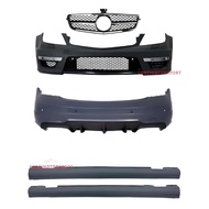 C CLASS W204 C180 C200 AMG C63 FACELIFT Set Front Rear Bumper Skirt Grill C KELAS BODYKIT MERCEDES