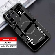 HP INFINIX NOTE 50 4G PRO Glitter Glass Softcase - Casing INFINIX NOTE 50 4G PRO- K03hp