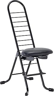 Vestil CPRO-600S Ergonomic Worker Chair - Swivel Seat, 220 lb. Capacity, Seat 14"W x 12"Lx14-1/2"-35