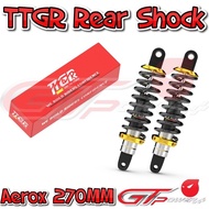♙ ❀ ❁ ️Ready Stock️TTGR Rear Shock Aerox 270MM SET（2PCS）Exclusive For aerox / Nouvo