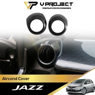 Honda Jazz Fit GE GE8 GG 2nd Aircond Carbon Cover Frame Trim 2008-2014 Jazz GE V Project Car Accesso