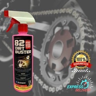 82 DIRT BUSTER CLEANER DEGREASER NONCHEMICAL MOTORCYCLE CHAIN CLEANER ENGINE CLEANER 500ML