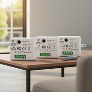 RF433 Wireless On/Off Module for Light Fixtures, 1/2/3-Gang Wall Switch, 110–220V  Modul RF433 Tanpa