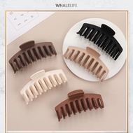 ⭐️⭐️ [Ready Stock] 11CM Claw Clip Large Size All-match Hair Clip Simple Hair Clip Keel Shape Clip Gi