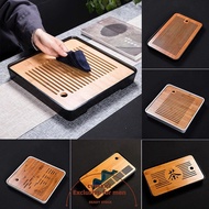 CVMAX High Quality Chinese Drinking Serving Eco-Friendly Household Trays Bamboo Tea Tray Home & Gard