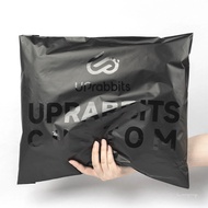 Black Logo UV Printed Apparel Packaging Courier Bags |   Thickened Black Printing for Enhanced Brand