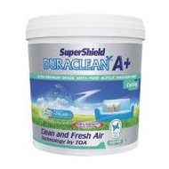 สีน้ำทาฝ้า TOA SUPERSHIELD DURACLEAN A PLUS D777 สีขาว ด้าน 2.5 แกลลอน (1029281)