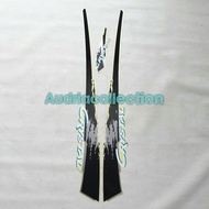 SUZUKI Motorcycle Striping Sticker Crystal Tune 1992 BlackSUZUKI