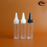 50ml RF Cone Bottle 50ml Pet Plastic Bottle/ 50ml Ink Bottle/ 50ml Dropper Bottle/ 24 Cone Neck Cap/