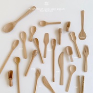 Include A Wooden Spoon Coffee Stirrer Spatula Butter Honey Scoop Measuring (Minimum Order 2 Pieces) 