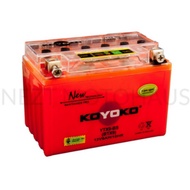 BATTERY BATERI KOYOCO KOYOKO NANO GEL G2 MODEL YTZ5 / YT6B-3 / YTX7A / YTX7L / YTZ7S / YTZ10 / YTX12