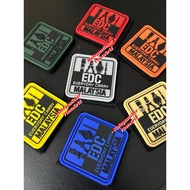 Patches rubber vicro EDC Malaysia