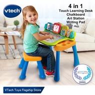 VTech 4 in 1 Touch Learning Kids Desk Electronic Learning Touch and Learn Vocabulary English Math To