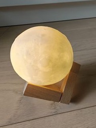 3D Moon Lamp（7cm)  with Wooden Stand