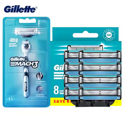 Gillette MACH 3 Manul Razor 3 Layers Blade Quick Shaving Shaver for Men Face Hair Remove mach 3 gill