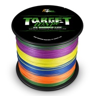 Ashconfish TaRGET 8 sợi câu cá bện dòng 1000m 6-150lb nhiều màu sợi PE