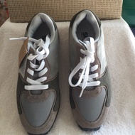 Paperplanes fashion shoes khaki gray size 235