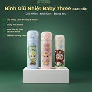 Cute 500ml Mini Thermos Bottle - Retains Heat for 8-12 Hours