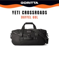 YETI Crossroads 60L Travel Duffel - Black | Outdoor Camping,Fishing,Hiking Backpack