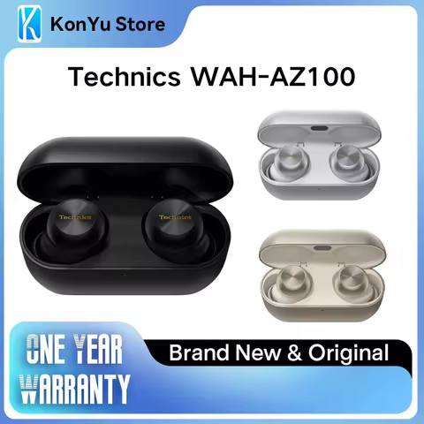 Technics EAH-AZ100 True Wireless Earbuds Magnetic Fluid Driver Hi-Res LDAC Audio Adaptive ANC Noise 