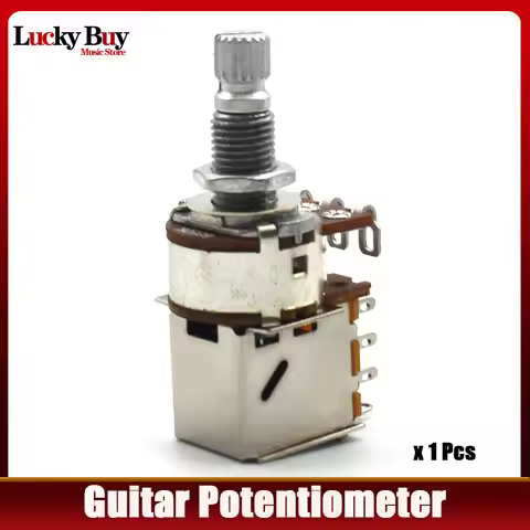 1pc Push Pull Guitar Control Pot Guitar Potentiometer A500K B500K A250K B250K GuitarParts