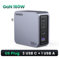 【Nexode Pro】UGREEN GaN 160W Fast Charger Foldable Adapter อะแดปเตอร์ for MacBook iPad iPhone 15 14 P
