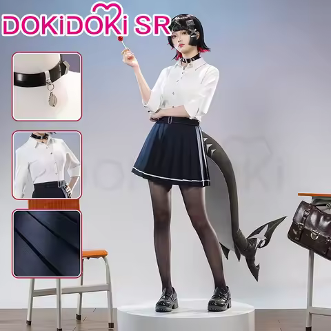 IN STOCK Ellen Joe Cosplay Costume Game Zenless Zone Zero Cosplay DokiDoki-SR ZZZ Women Cute JK Unif