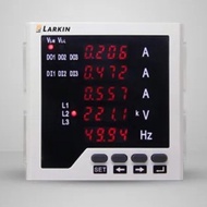 LARKIN DIGITAL PANEL METER LR-3UIF35 AMPERE VOLT HZ/FREQUENCY