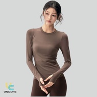 UC UC UC | NADIRA longsleeve long sleeve top for yoga gym fitness sports sport shirt woman yoga top 