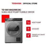Toshiba TD-BK100GHM(SK) 9.0KG Heat Pump Tumble Dryer / Dryer Machine / Clothes Dryer