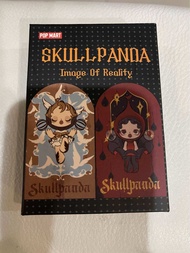 Popmart Skullpanda The Mirage Series- Rotatable Fridge Magnet /Commemorative Coin
