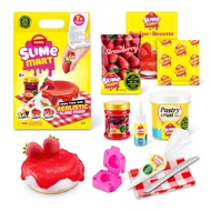 Slime Mart Small Bag Strawberry Cheesecake Pretend Play Food Themed DIY Slime Craft Toys by ZURU
