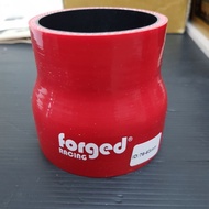 63mm to 76mm 63>76 mm 2.5">3" Forged Racing Silicone Red Reducer Hose