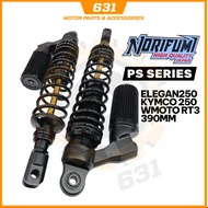 NORIFUMI PS SERIES 390MM ELEGAN250 KYMCO 250 WMOTO RT3 REAR SHOCK ABSORBER SET Suspension