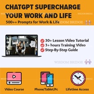 [Video Course] ChatGPT 101 Supercharge Your Work & Life | ChatGpt Course ChatGpt 4 Chat Gpt Midjourn