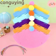 CONGUYING Cone Hats, 6pcs Set Lightweight Mini Party Hats,  Colorful Party Hats Christmas Party
