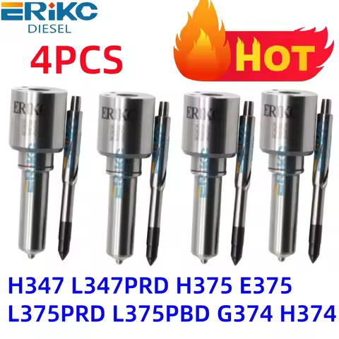 4PCS H347 L347PRD H375 E375 L375PRD L375PBD G374 H374 Common Rail Injector Nozzle for Delphi 2823146