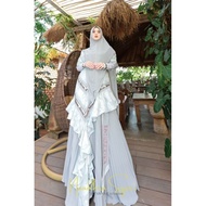 New Gamis Syari Naadhira Series By Trevana